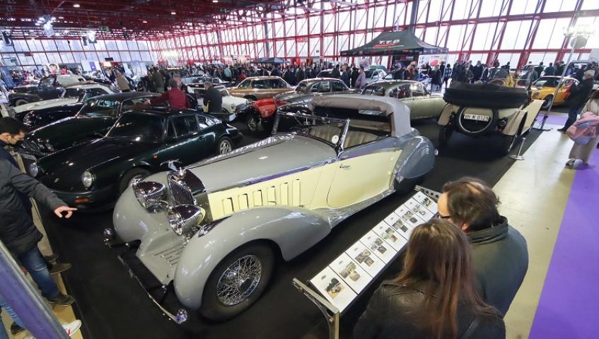 The Glass Pavilion’s 20,000-square-metre exhibition space will host the Classic Car Show©ClassicMadrid