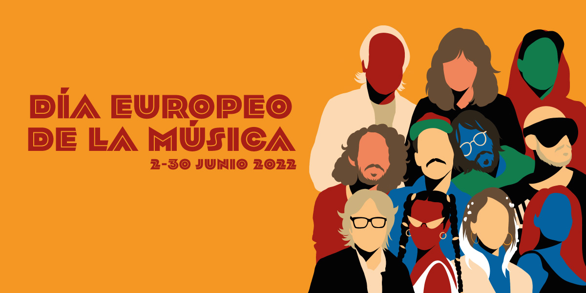 Cartel Día Europeo de la Música 2022