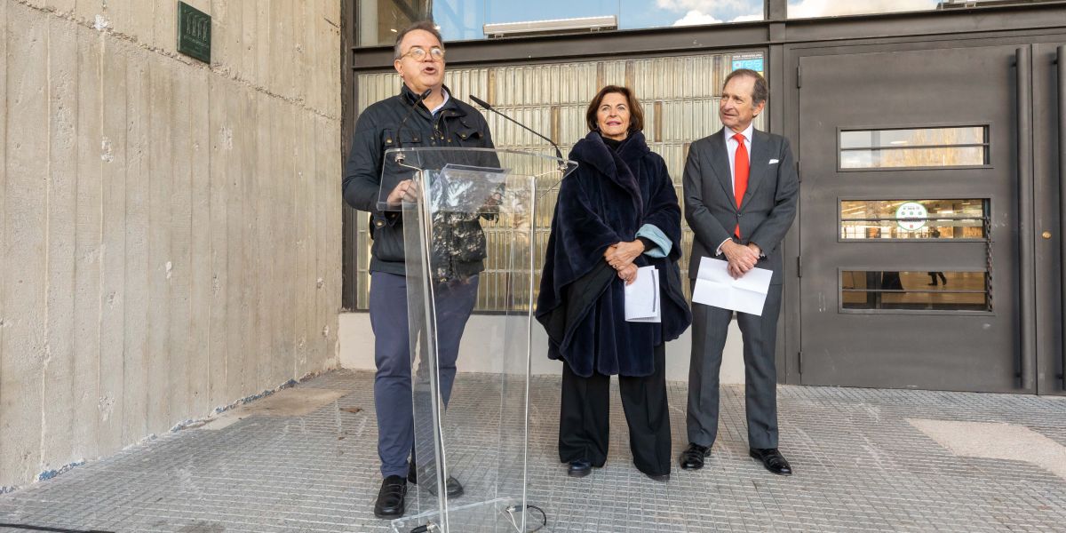 El director general de Patrimonio Cultural, Luis Lafuente, participa en la presentación del premio Hispania Nostra 2022 a la rehabilitación del Pabellón de Convenciones