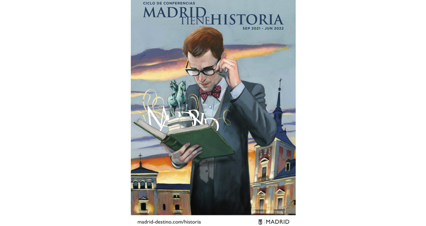 Cartel 'Madrid tiene historia'