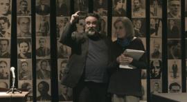 Nuria Espert y Andrés Lima en "El Pan y la sal" (Teatro Español) 
