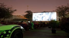 El parque de La Bombilla abre su cine al aire libre©Fescinal