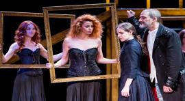 "Drácula" es uno de los montajes que ofrece esta semana ´'online' el teatro Fernán Gómez. Foto. Javier Camporbín