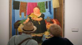 La exposición de Botero en CentroCentro se puede visitar también el 12 de octubre. Foto Lukasz Michalak