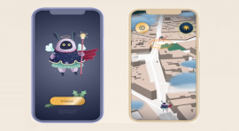 A través de un tablero que simula el mundo real y que utiliza la geolocalización del móvil, un juego de pistas guiará a los más pequeños hasta la entrega de la carta (no en un buzón físico)