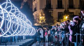 LuzMadrid ha contado con una gran aceptación por parte de madrileños  y visitantes©Lukastz Michalar-Madrid Destino