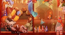 La portada de Patricia Repullés imagina un puesto del mercadillo de la Plaza Mayor en Navidad