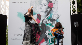 Hoy se ha presentado la VI edición del Festival Flamenco Madrid en el Invernadero de Arganzuela©Álvaro López del Cerro-Madrid Destino
