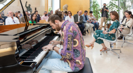 El festival se inaugura el viernes 17 de junio en Matadero Madrid, con los conciertos de Clara Lai, Diego Amador y Chano Domínguez©Álvaro López-Madrid Destino