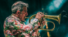 Paolo Fresu es el encargado de inaugurar el festival con un homenaje a David Bowie en el Centro de Cultura Contemporánea Condeduque©Enzo Fornione
