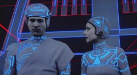 Fotograma de Tron (Steven Lisberger,1982) 