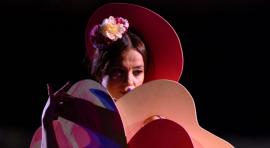 Olga Pericet en 'La Leona'. Foto de Paco Villalta. 