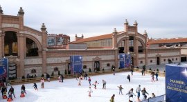 Pista de hielo de Matadero Madrid 
