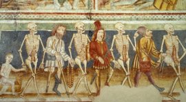Fotograma de Danzas macabras, esqueletos y otras fantasías (Rita Azevedo Gomes, Pierre Léon, Jean-Louis Schefer, Francia-Portugal-Suecia, 2019)