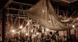 Por primera vez en Europa, Circo de sastre ofrece en Naves Matadero un espectáculo de luces, telas y música en directo