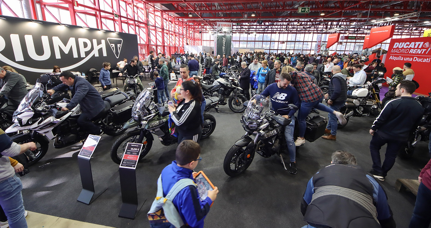 Más de 25 marcas de motocicletas participan el salón©Motorama Madrid
