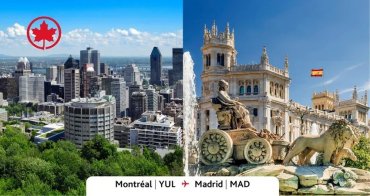 Air Canada Montreal-Madrid
