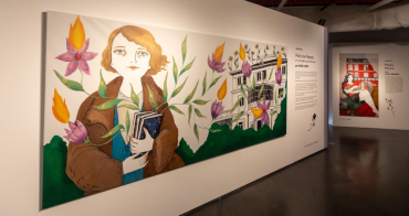 Imagen de una de las obras de la exposición ‘Icónica Madrid. Una ciudad de cuento’