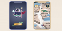 A través de un tablero que simula el mundo real y que utiliza la geolocalización del móvil, un juego de pistas guiará a los más pequeños hasta la entrega de la carta (no en un buzón físico)