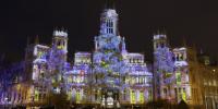 Los madrileños podrán participar desde casa en el ‘videomapping’ de la fachada del Palacio de Cibeles