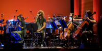 El grupo IZAL y la Banda Sinfónica Municipal de Madrid han sido los protagonistas del tradicional Concierto de Reyes©Fernando Tribiño-Madrid Destino
