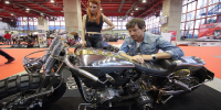 El salón acoge una nueva edición de Madrid Bike Show, que reúne propuestas espectaculares en la personalización de motocicletas©Motorama Madrid