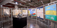 La exposición recorre 100 años de obras maestras de artistas que trabajaron la pintura, la escultura, el dibujo, la fotografía y la técnica audiovisual©Fernando Tribiño