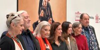 De izquierda a derecha: Vicky Peña, Mario Gas, Nuria Espert, Teresa Vallicrosa, Candela Serrat, Claudia Benito y Josep María Pou