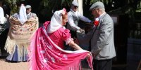 Imagen de archivo. Chulapos en San Isidro
