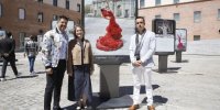 Ángel Rojas, Marta Rivera de la Cruz y Javier Enrique Fernández