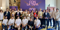 La concejala delegada de Turismo, Almudena Maíllo, en la presentación de Hotel Tapa Tour