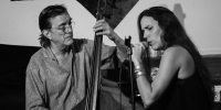 'Folkloreando', concierto de Javier Colina, Amy Gaviria y Brian Aching en Moratalaz