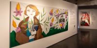 Imagen de una de las obras de la exposición ‘Icónica Madrid. Una ciudad de cuento’