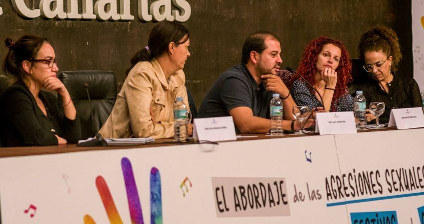 Intervención del director de Seguridad y Emergencias de Madrid Destino, Raúl Valera, en el la jornada “El abordaje de las agresiones sexuales y sexistas en espacios festivos y ocio”. 