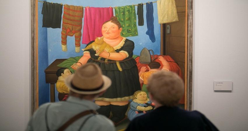 La exposición de Botero en CentroCentro se puede visitar también el 12 de octubre. Foto Lukasz Michalak