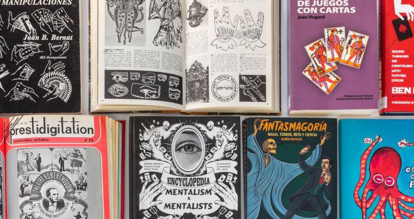 Imagen de exposición De magia ritual a arte escénico. La Biblioteca de Ilusionismo