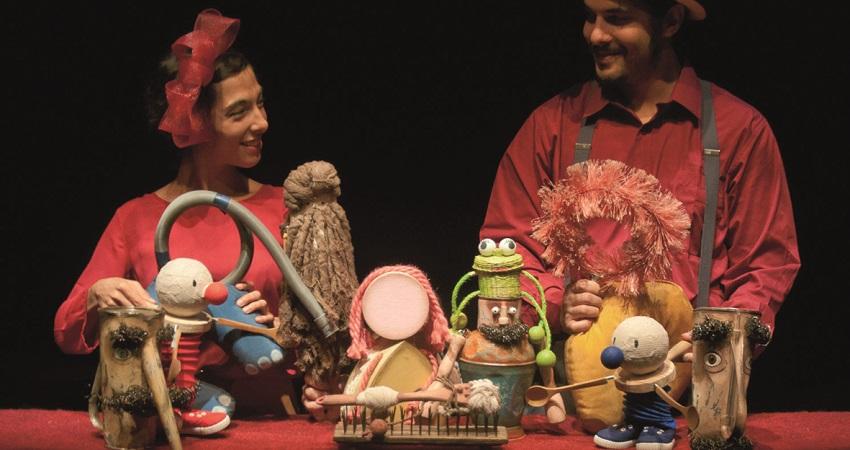 La compañía El Retablo ofrece el espectáculo 'Giuseppe y Peppina'. 