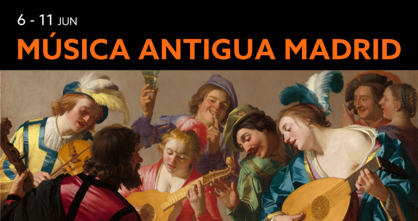 Cartel del festival Música Antigua Madrid