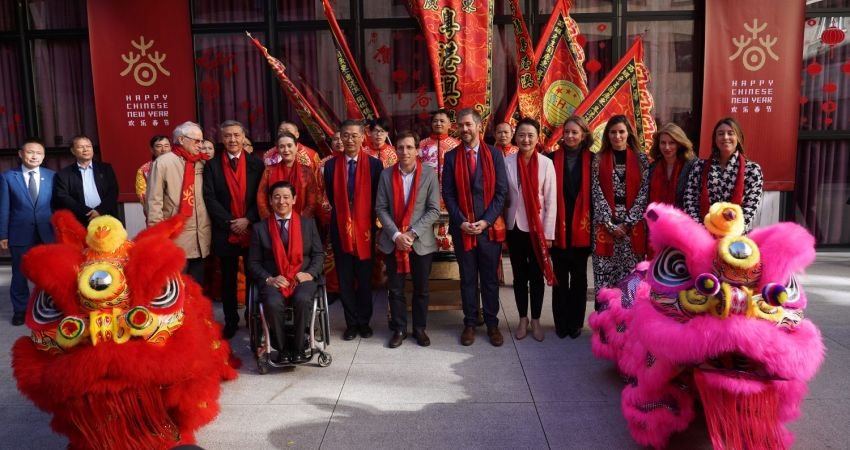 Presentación del Año Nuevo Chino 