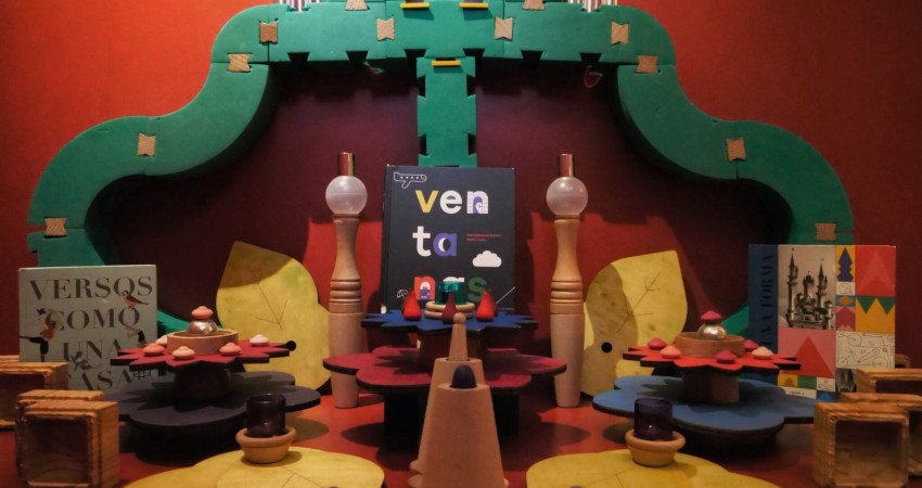 Imagen del taller para niños ‘Relatoteca’. Espacio Abierto