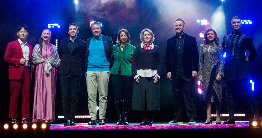 Rivera de la Cruz en la presentación del XVI Festival Internacional de Magia de Madrid