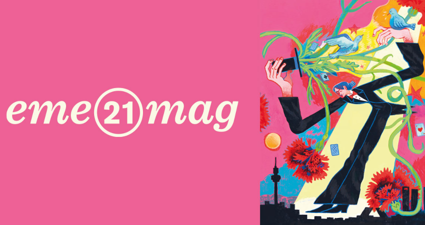Portada de febrero de la revista eme21mag 
