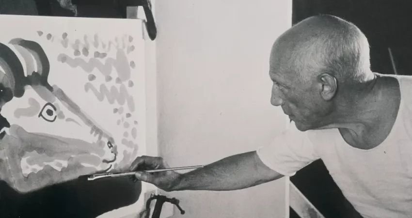 'El misterio Picasso' (Le mystère Picasso). Henri-Georges Clouzot Francia. 