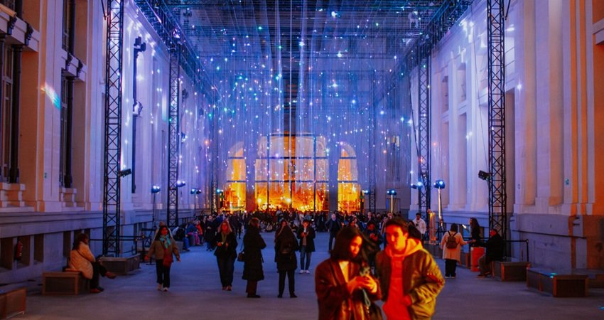 Instalación artística de LuzMadrid