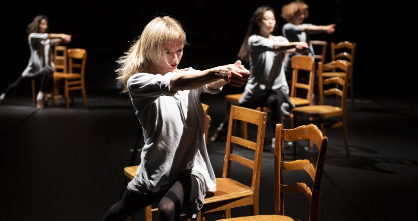 Imagen del espectáculo 'Rosas Danst Rosas', de Anne Teresa de Keersmaeker