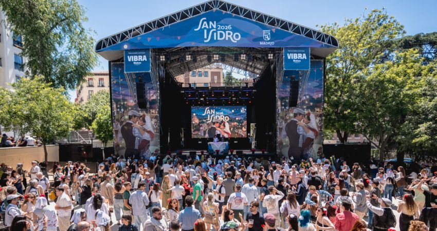 Escenario de Las Vistillas en San Isidro