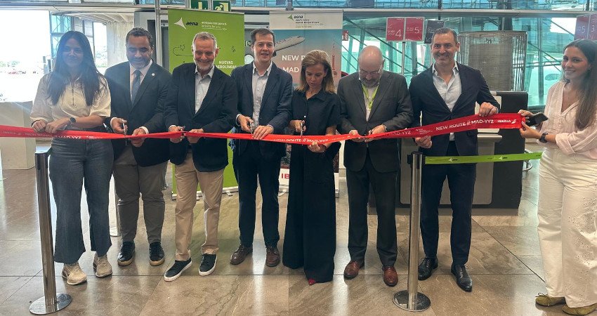 Madrid refuerza su conexión con Norteamérica con la nueva ruta Madrid-Toronto