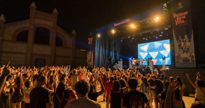 magen de la fiesta musical ‘LOS40 y la canción del verano (de la Villa), celebrada en Matadero Madrid