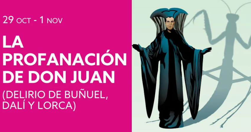 Cartel de 'La profanación de Don Juan'