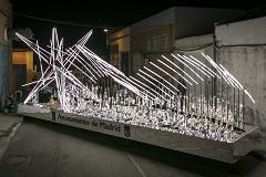 ‘La estrella de Navidad’, cargada con los deseos de 6.000 personas, guiará a los Reyes Magos en la Cabalgata